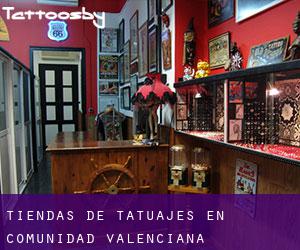 Tiendas de tatuajes en Comunidad Valenciana