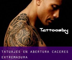 tatuajes en Abertura (Cáceres, Extremadura)
