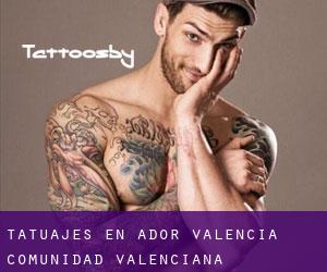 tatuajes en Ador (Valencia, Comunidad Valenciana)