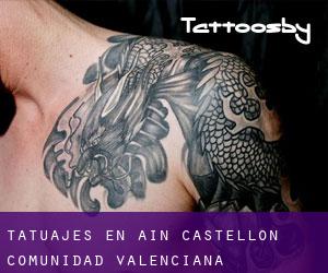 tatuajes en Aín (Castellón, Comunidad Valenciana)