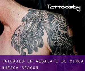 tatuajes en Albalate de Cinca (Huesca, Aragón)