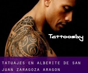 tatuajes en Alberite de San Juan (Zaragoza, Aragón)
