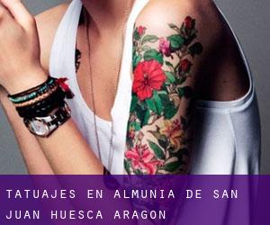 tatuajes en Almunia de San Juan (Huesca, Aragón)