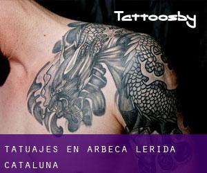 tatuajes en Arbeca (Lérida, Cataluña)