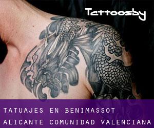 tatuajes en Benimassot (Alicante, Comunidad Valenciana)