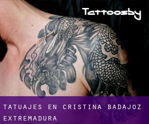 tatuajes en Cristina (Badajoz, Extremadura)