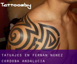 tatuajes en Fernán-Núñez (Córdoba, Andalucía)