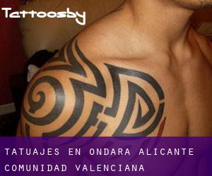 tatuajes en Ondara (Alicante, Comunidad Valenciana)