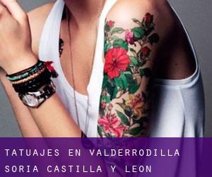 tatuajes en Valderrodilla (Soria, Castilla y León)